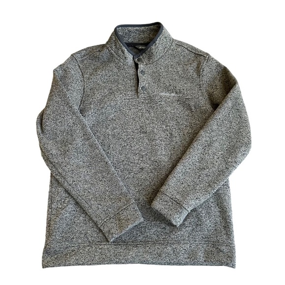 Eddie Bauer Other - Eddie‎ Bauer Men's Radiator Fleece Pullover 1/4 Snap Classic Fit Sweater Size: L